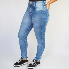 CALÇA JEANS SKINNY BUTTON BSP3401 4 1BH BOKKER