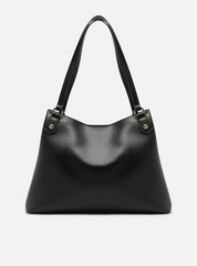 BOLSA HOBO PRETA GRANDE BAG CHARM TAG A 50021 0963 0001 AREZZO