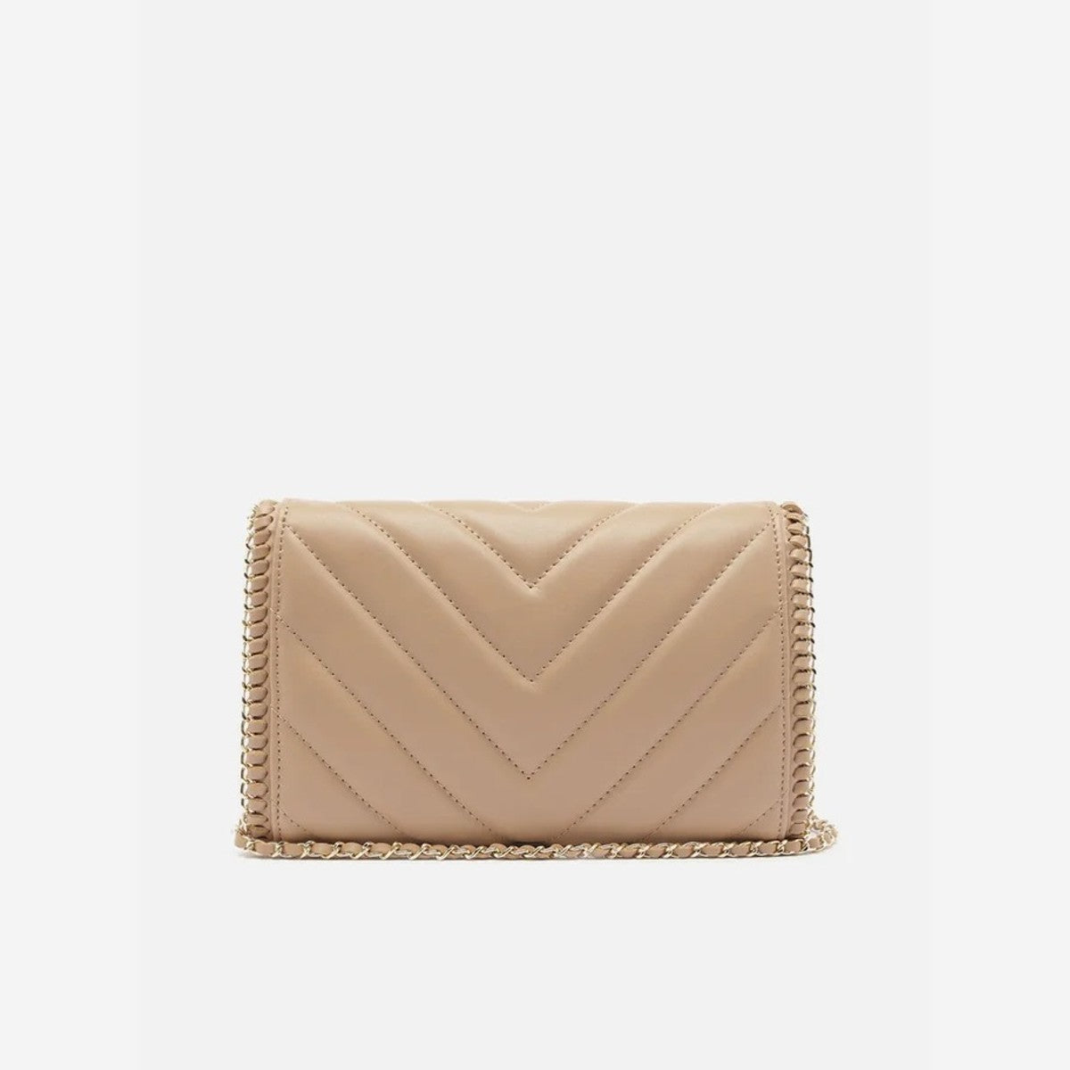 BOLSA TIRACOLO NUDE PEQUENA MATELASSÊ CORRENTE A 57100 1798 0011 AREZZO