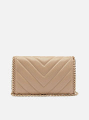 BOLSA TIRACOLO NUDE PEQUENA MATELASSÊ CORRENTE A 57100 1798 0011 AREZZO