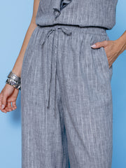 CALÇA FLUIDEZ RISCA SHINE 403344 SKENN