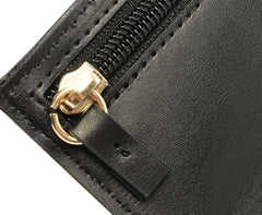 CARTEIRA PEQUENA DIVISÓRIAS ENVELOPE PRETA C 46018 1717 0001 ANACAPRI