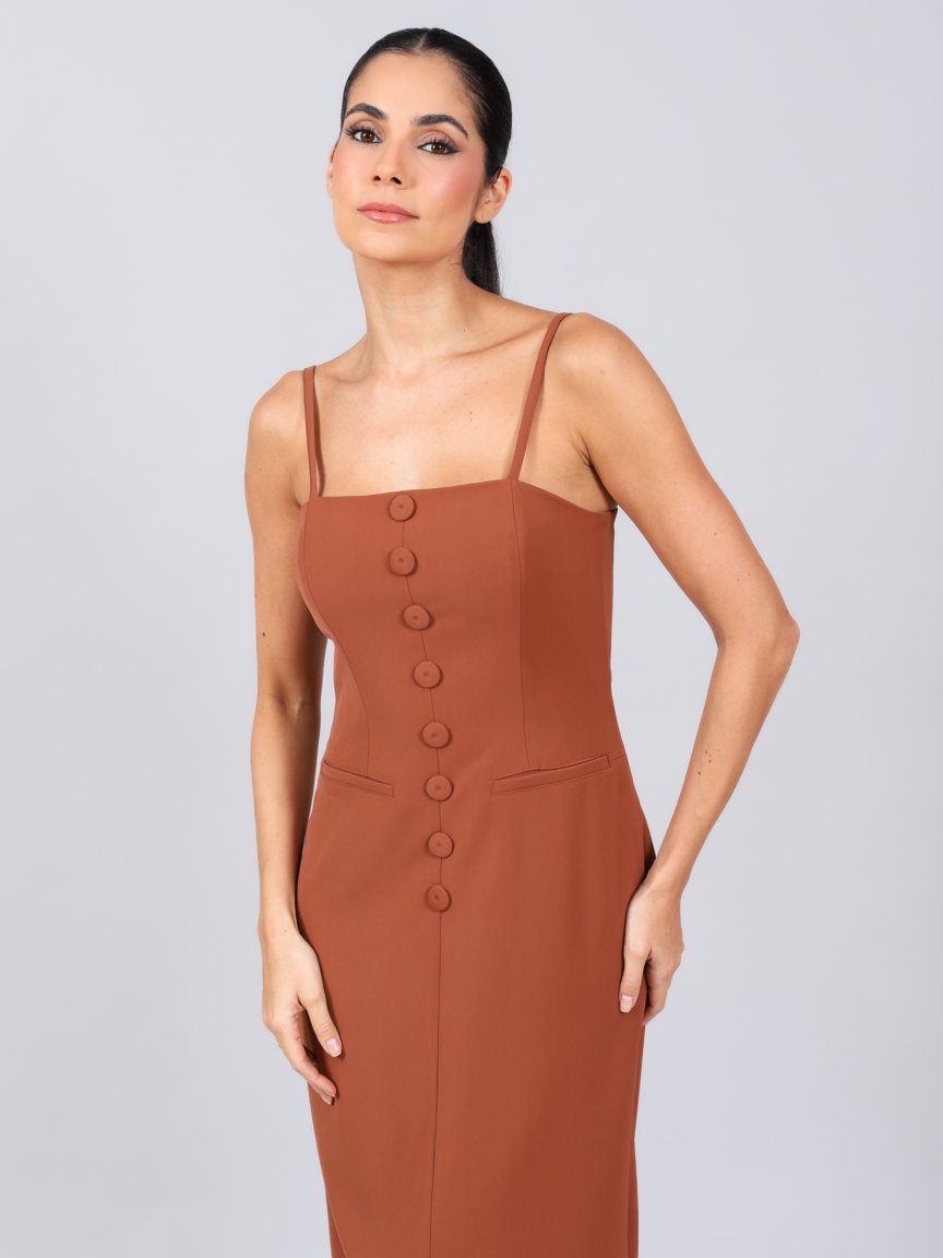 Vestido Feminino Skenn ref. VESTIDO ALFAIATARIA - VintedoisK