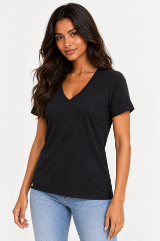 Preto | Blusa T-Shirt Lisa Ramona Lerrux — lado