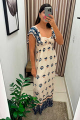 VESTIDO ALÇA BABADO 105341 CACAY