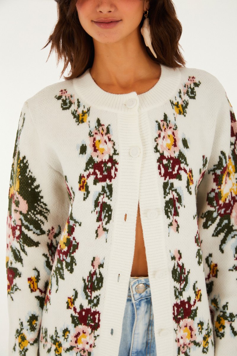  Feminino Farm ref. CARDIGAN TAPETE - VintedoisK