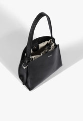 BOLSA TOTE PEQUENA COURO PRETA S 50018 3096 0004 SCHUTZ