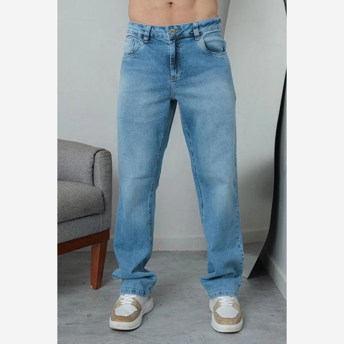 CALÇA JEANS MASC BAGGY BARRA NORMAL MAS00037 REVANCHE Imagem secundária do produto