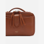 BOLSA TIRACOLO MARROM PEQUENA BOLSO DUPLO A 57100 2436 0002 AREZZO