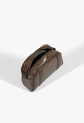 BOLSA TIRACOLO NAY PEQUENA MARROM S 50015 0837 0003 SCHUTZ