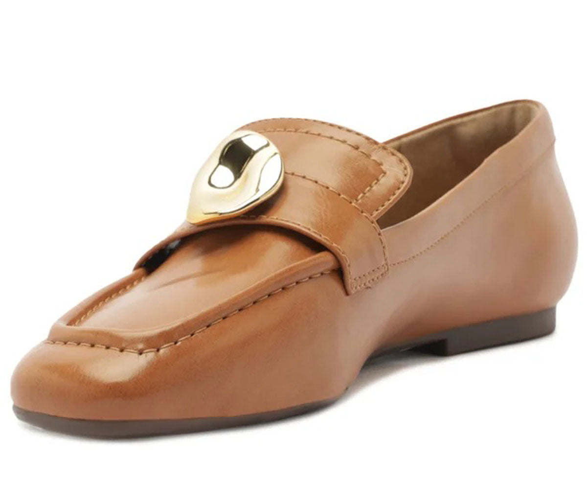 MOCASSIM LISO ADORNO MARROM C 30364 0032 0002 ANACAPRI Imagem secundária do produto