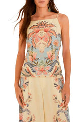 BLUSA LENÇO RENCANTO BOHO 345817 FARM RIO