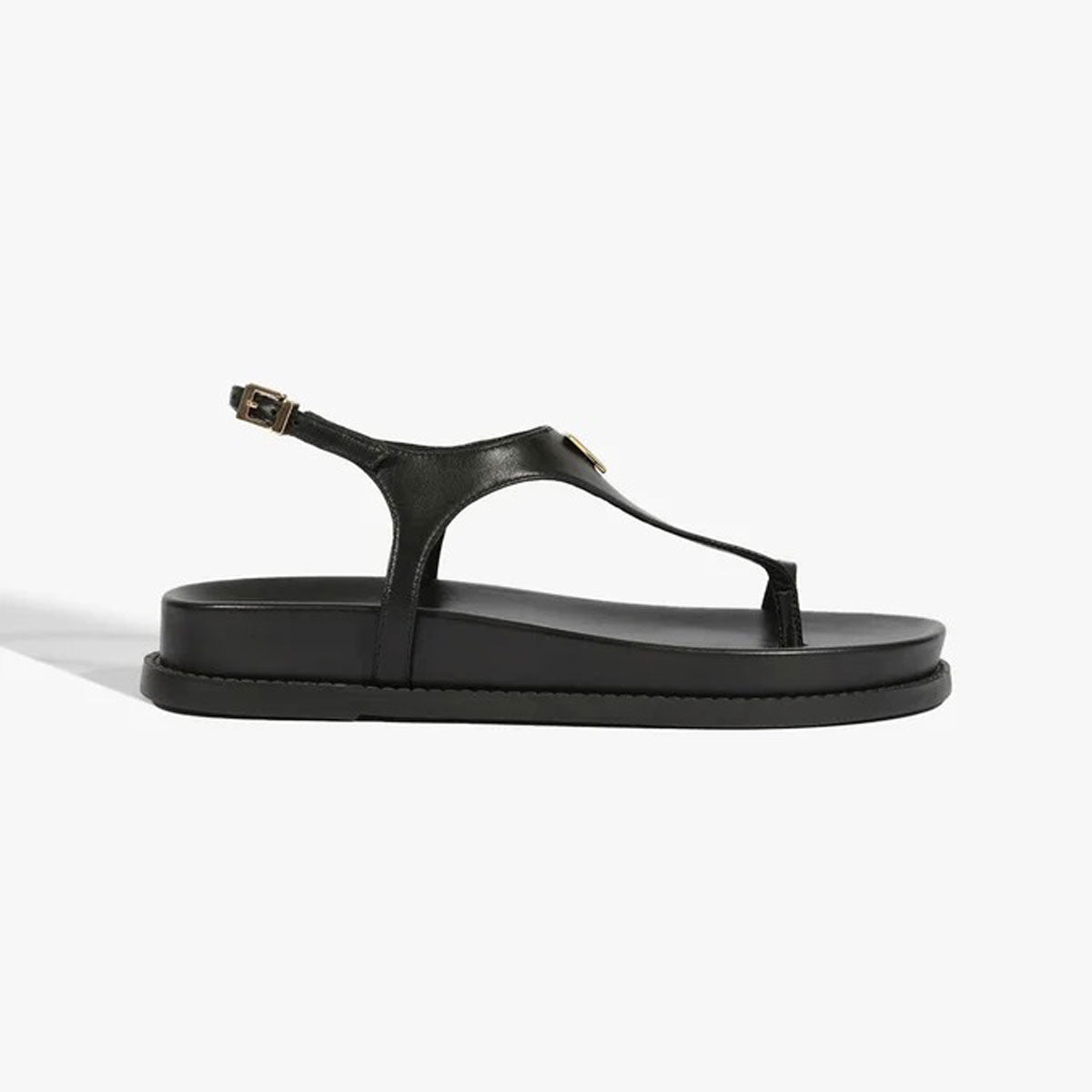 SANDÁLIA PAPETE KATE COURO PRETA S 21564 0436 0001 SCHUTZ