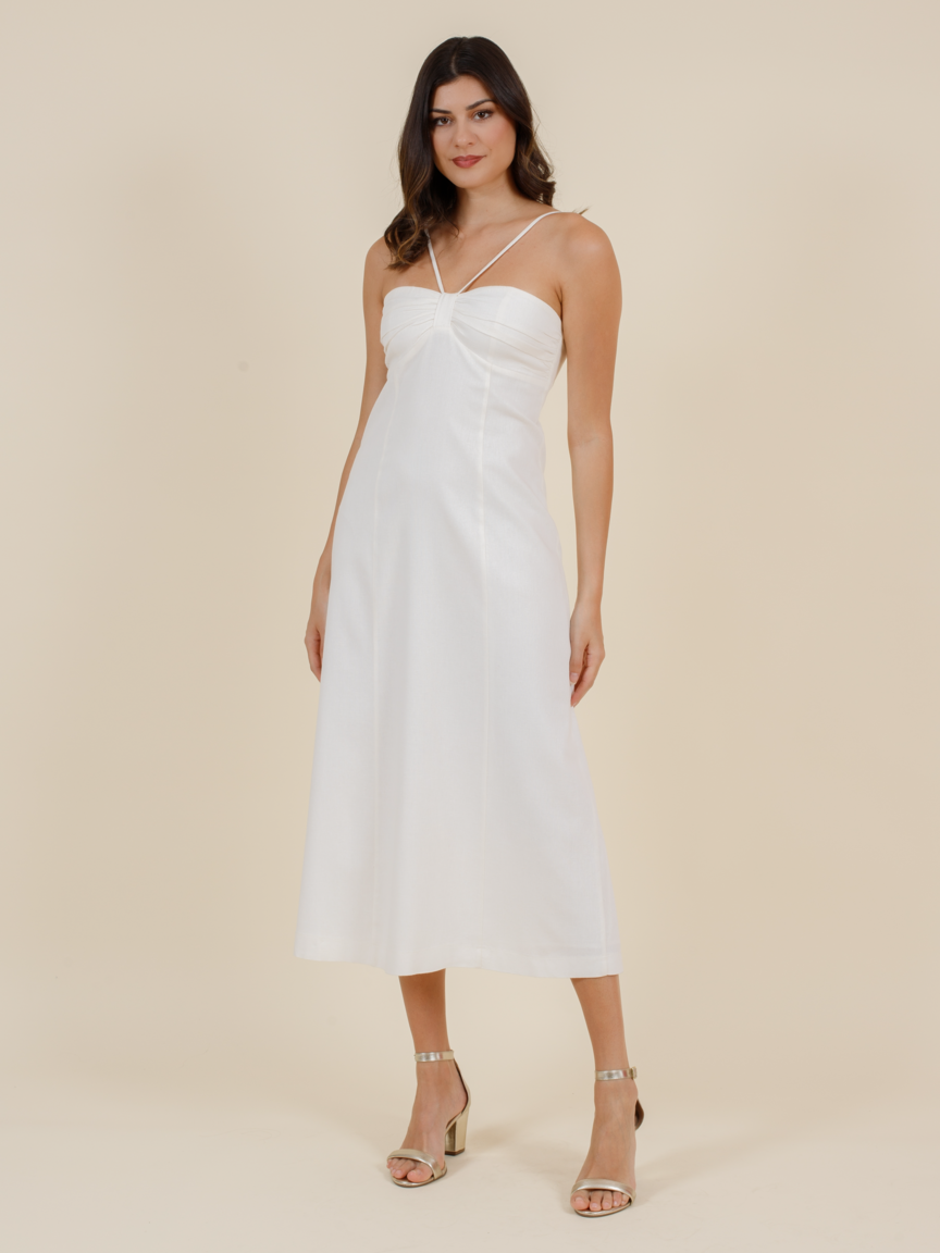 VESTIDO DE LINHO RUSTIC 383647 SKENN Imagem secundária do produto