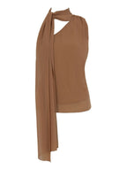 Blusa enchape toque Skenn 413105 detalhe das costas
