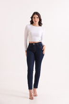 CALÇA JEANS SKINNY CLASSICA CAFEM00473 REVANCHE