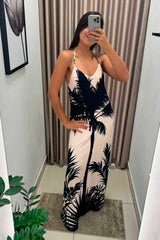 VESTIDO LONGO BORDADO GUIPPER 105419 CACAY