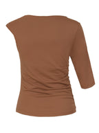 Blusa Assimétrica 414105 Skenn destaque ombro
