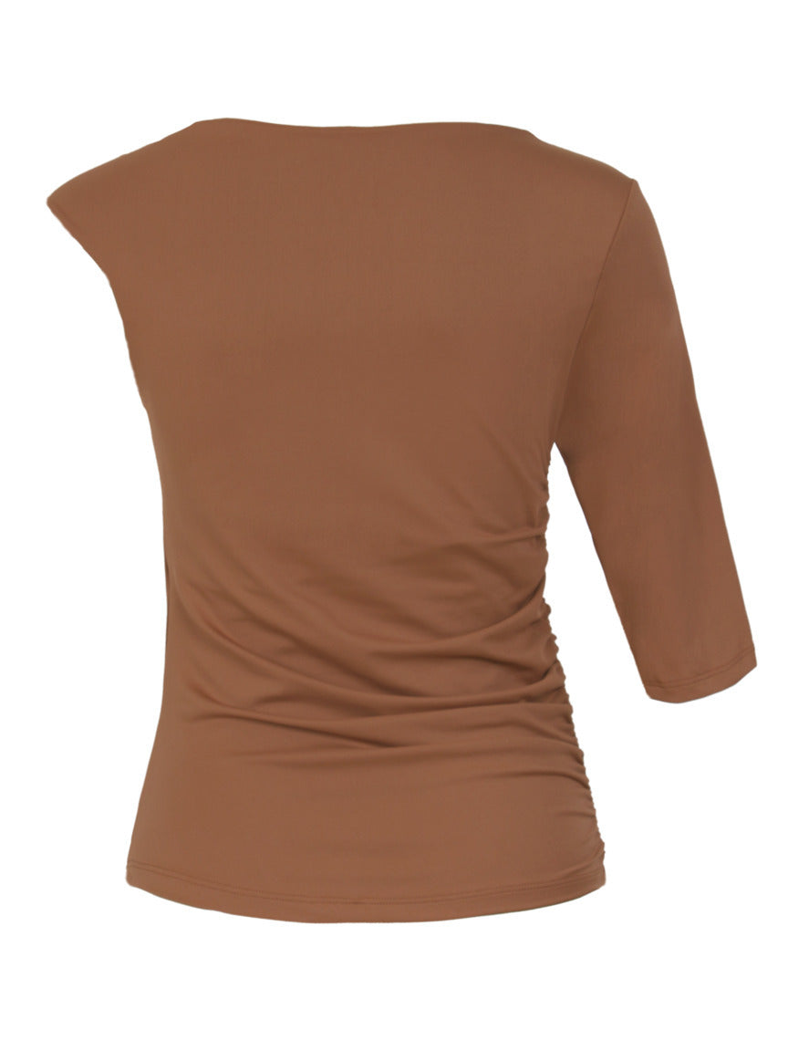 Blusa Assimétrica 414105 Skenn destaque ombro