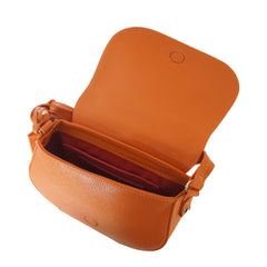 BOLSA TIRACOLO COURO LARANJA S 50010 0676 0003 SCHUTZ - Vintedoisk