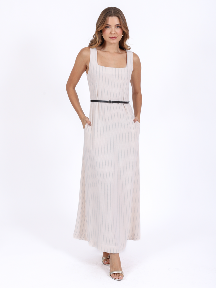 VESTIDO RUSTIC LINHO 383619 SKENN Imagem secundária do produto