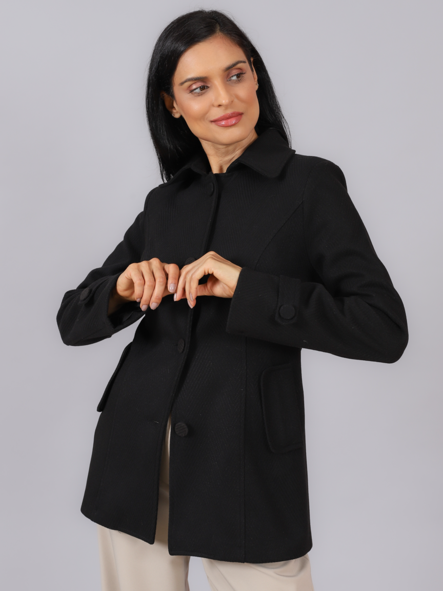 CASACO LÃ JACQUARD ECO 393810 SKENN Imagem secundária do produto