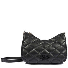 BOLSA TIRACOLO MATELASSE PRETA MEIA LUA S 50010 2024 0001 SCHUTZ