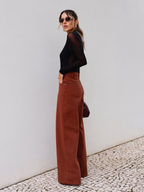 Calça Feminina Skenn ref. RETA SARJA - VintedoisK