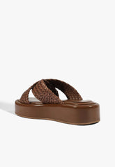 PAPETE VIENA PLATAFORMA X MARROM S 21869 0103 0002 SCHUTZ