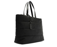 BOLSA SHOPPING GRANDE NYLON FLUFFY PRETA C 50001 0126 0005 ANACAPRI