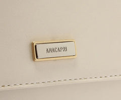 BOLSA TIRACOLO MÉDIA LISA BRANCA C 50012 1970 0004 ANACAPRI