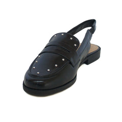 SAPATILHA SLINGBACK PRETA TACHAS C 30449 0034 0001 ANACAPRI