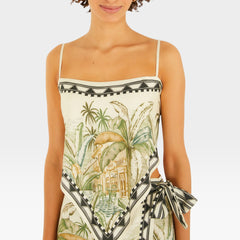 BLUSA REGATA TERESA LENÇO 356720 FARM RIO