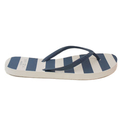 CHINELO DE DEDO AZUL E BRANCO LISTRAS Z 19026 0096 0008 BRIZZA