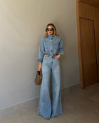 Camisa Feminino Alcance ref. CAMISA JEANS - VintedoisK
