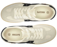 TÊNIS LULI BRANCO E PRETO C 30624 0001 0003 ANACAPRI