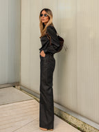 Calça Feminina SKENN ref. ALFAIATARIA BLACK - VintedoisK