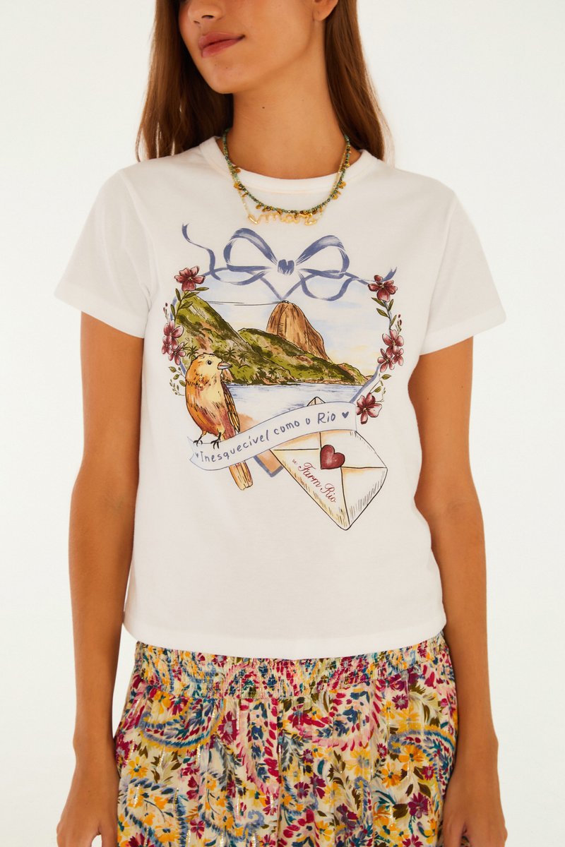 Camiseta Feminina Farm ref. TSHIRT BABY - VintedoisK