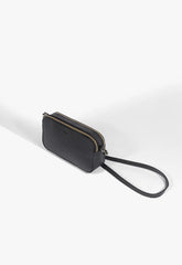 BOLSA TIRACOLO PEQUENA NICKY COURO PRETA S 50015 0865 0001 SCHUTZ