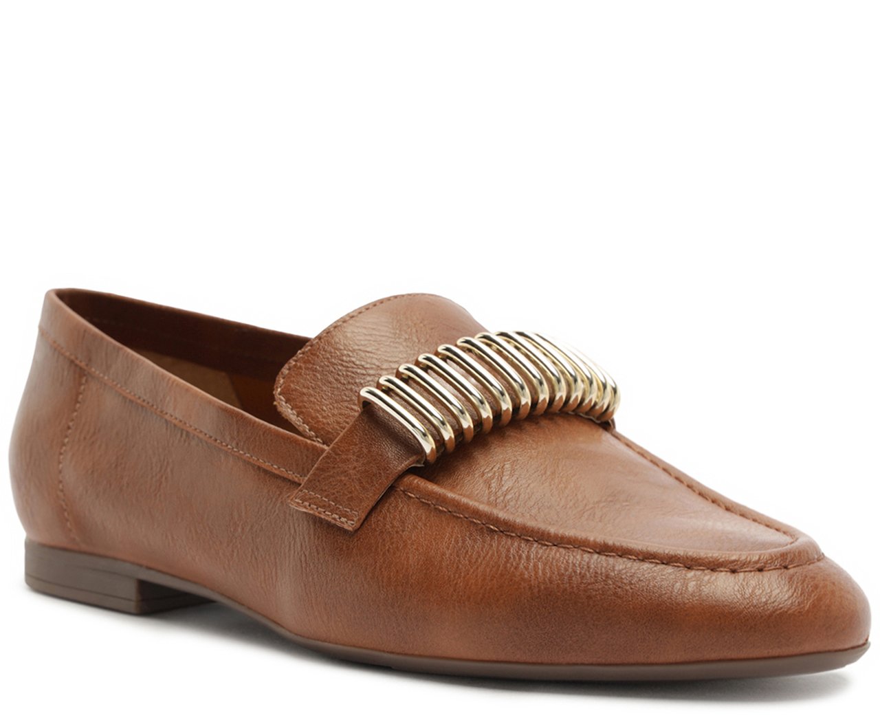 MOCASSIM COM DETALHE METAL MARROM C 30583 0022 0004 ANACAPRI Imagem secundária do produto
