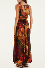 VESTIDO LONGO CHITA BACANA 343378 FARM RIO