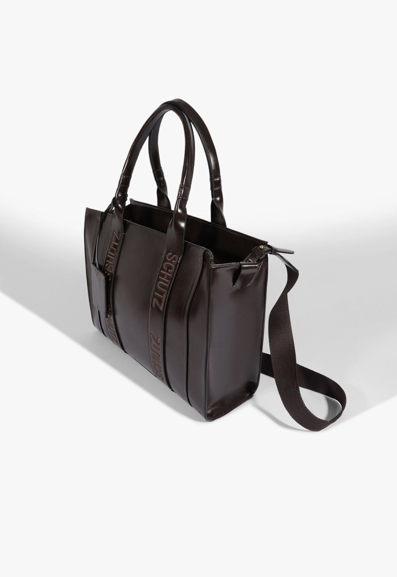 BOLSA SHOPPING AVERY MARROM S 50010 2053 0002 SCHUTZ Imagem secundária do produto