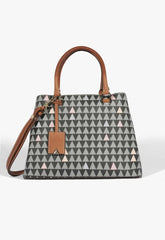 BOLSA TOTE LARA NEW TRIANGLE PRETA S 50018 1188 0008 SCHUTZ