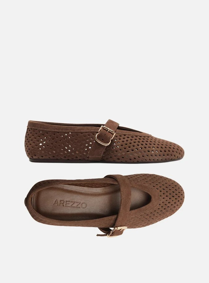 Rasteira Feminina Arezzo ref. SAPATILHA MARROM - VintedoisK