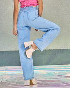 Calça Feminina Alcance ref. JEANS CLARA - VintedoisK