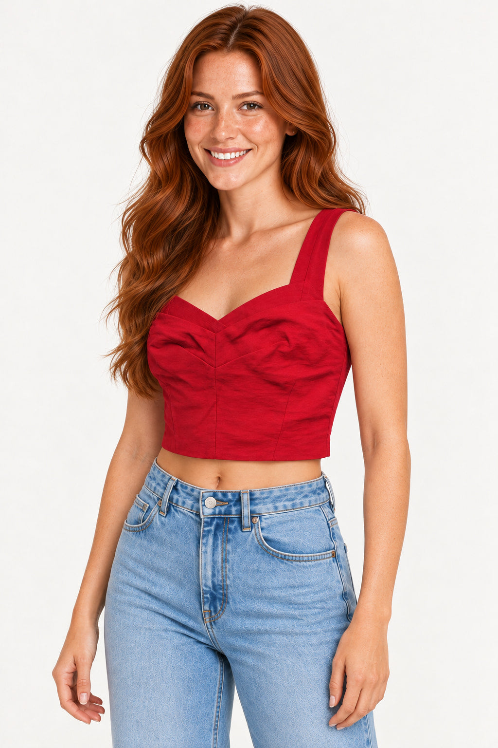 Blusa Cropped Alça 343161 Skenn Imagem secundária do produto