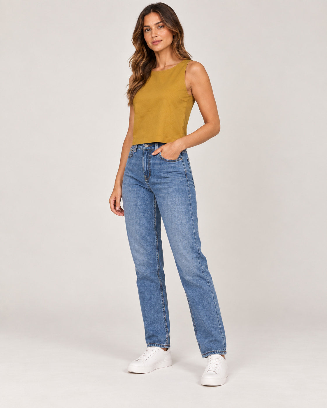 Blusa Cropped Liso 107852 Cacay Imagem secundária do produto