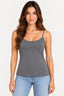 Cinza | Blusa Feminina Alça Rubicon — frente