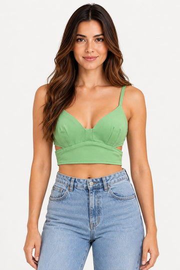 Blusa Top Abertura 343103 Skenn