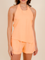 Blusa frente única linho branco Skenn, vista frontal feminina
